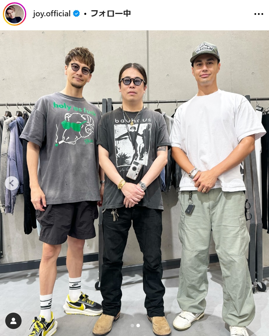 JOYのインスタグラムから