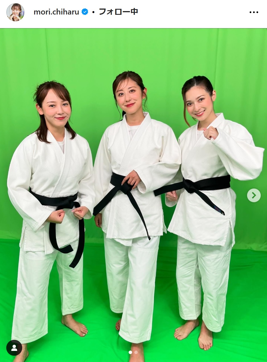森千晴のインスタグラムから