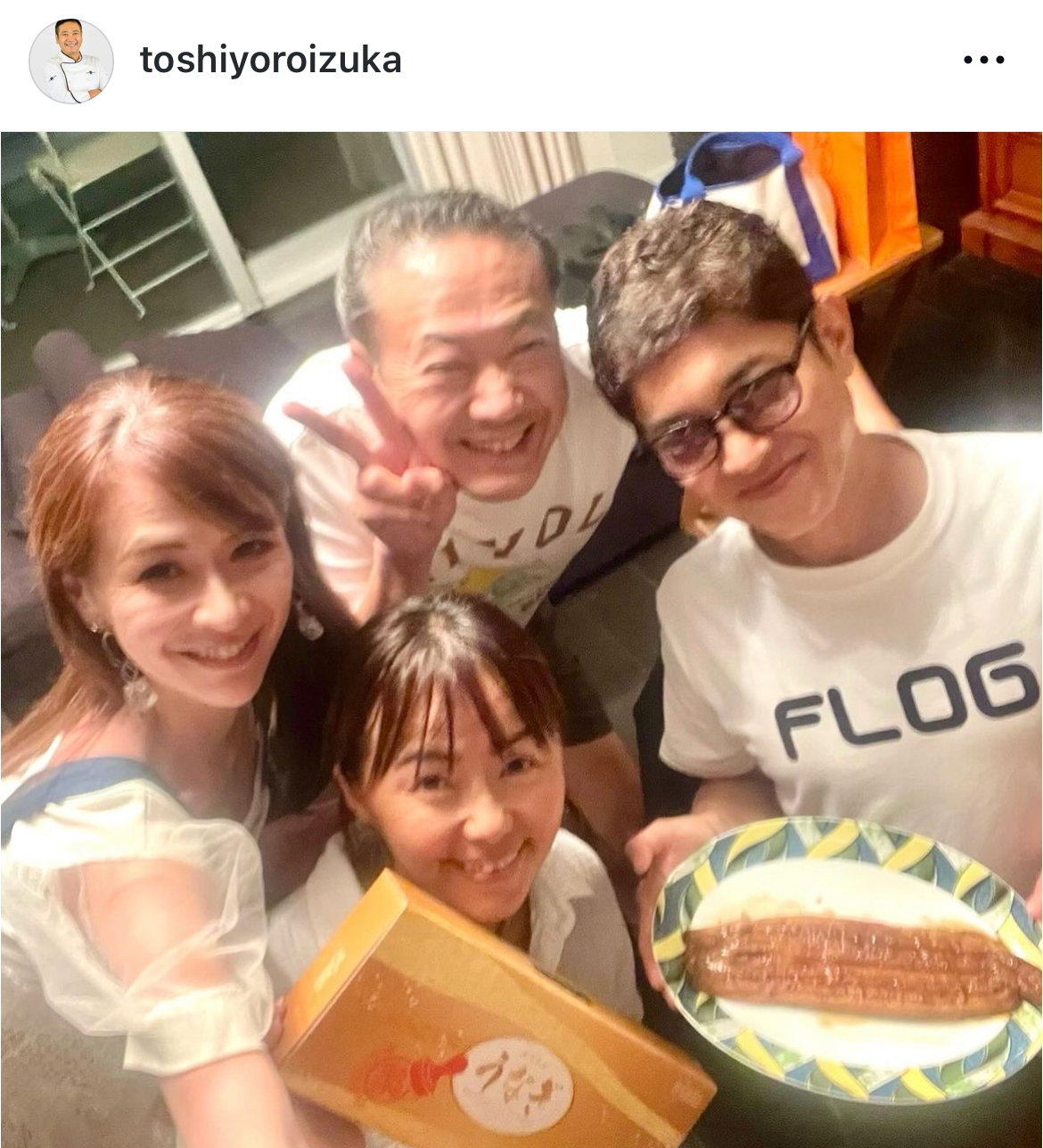 鎧塚俊彦氏のインスタグラムから