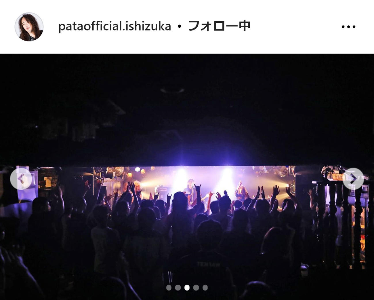PATAのインスタグラムから