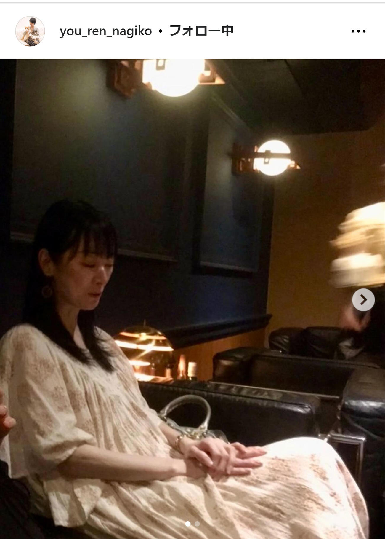 遠野なぎこのインスタグラムから