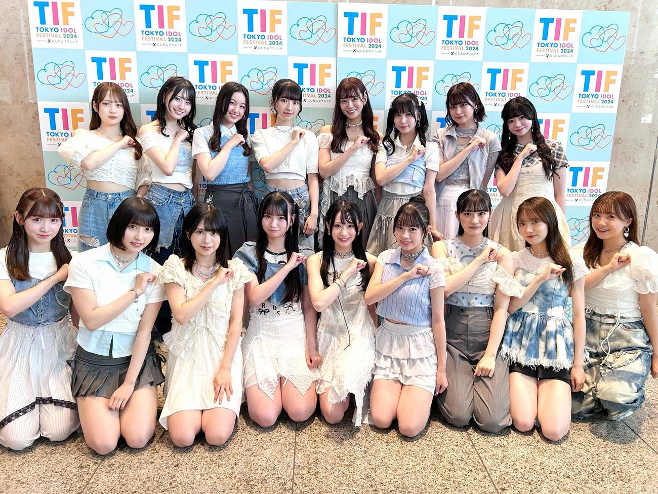 「TOKYO IDOL FESTIVAL 2024」（TIF）に初出演したFINALIST