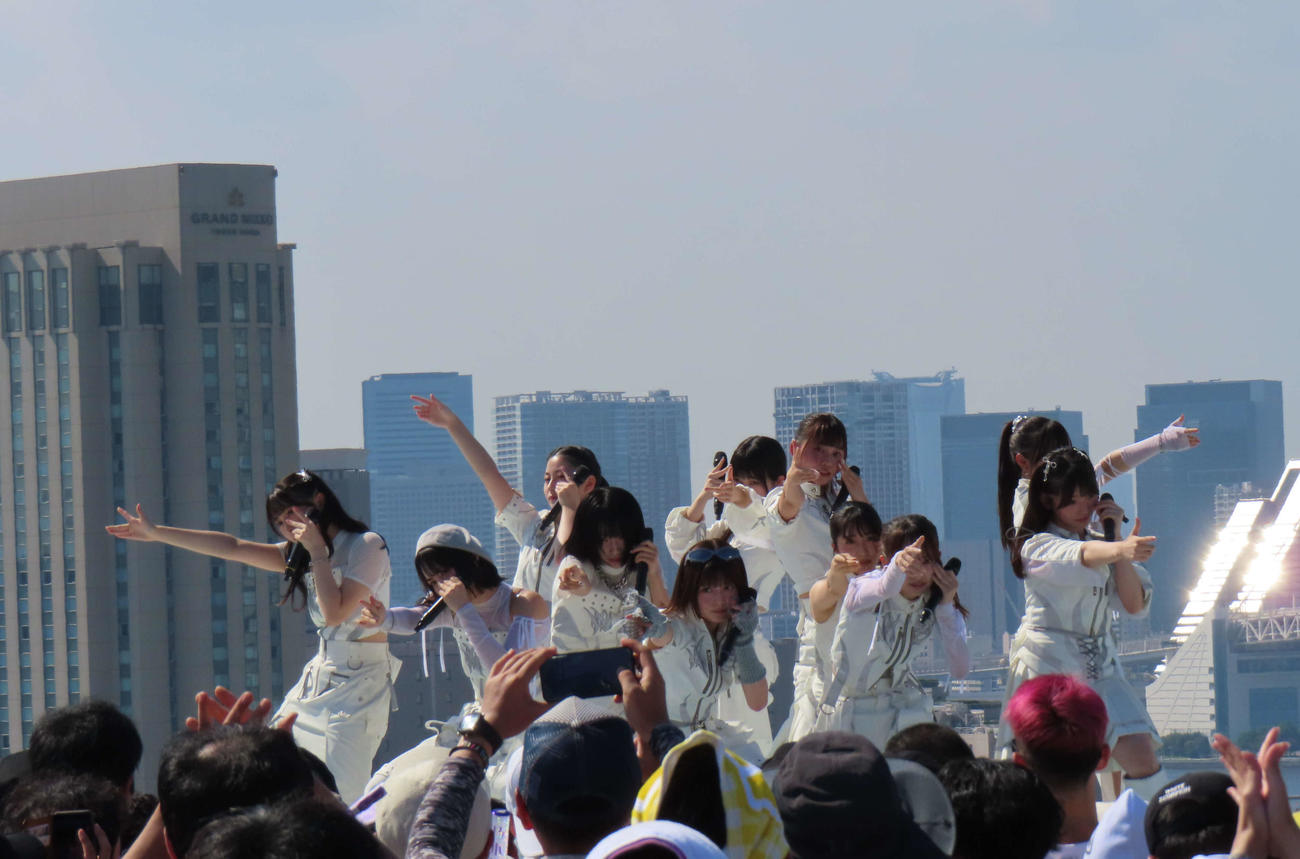 「TOKYO IDOL FESTIVAL 2024」（TIF）に初出演したWHITE SCORPION