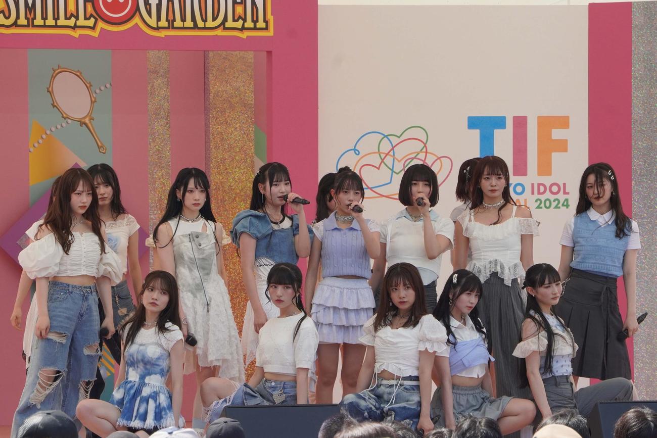 「TOKYO IDOL FESTIVAL 2024」（TIF）に初出演したFINALIST