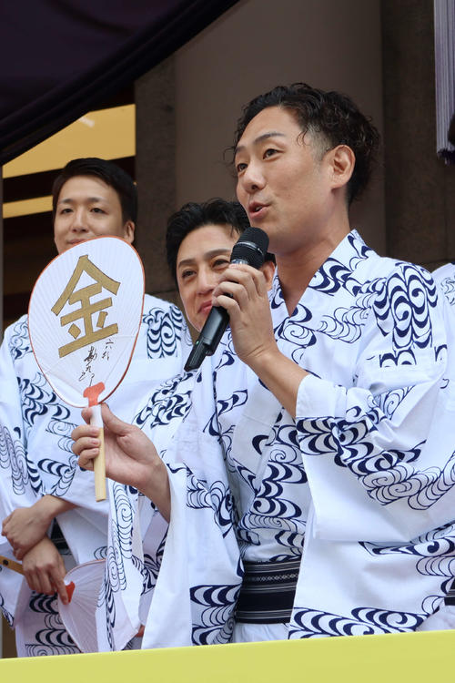 松本幸四郎「暑さより熱い舞台」、勘九郎「パリオリンピック選手に刺激