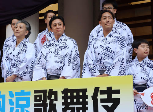 松本幸四郎「暑さより熱い舞台」、勘九郎「パリオリンピック選手に刺激