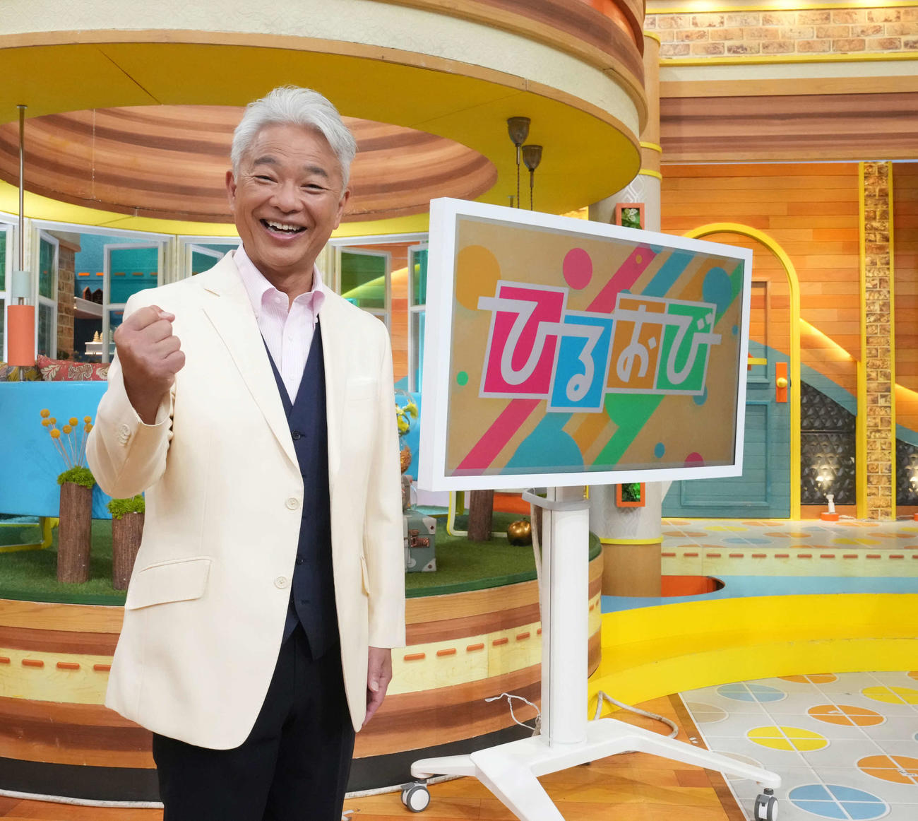 番組開始から15周年を迎えたTBSテレビ「ひるおび」の総合司会を務める恵俊彰氏（撮影・小沢裕）