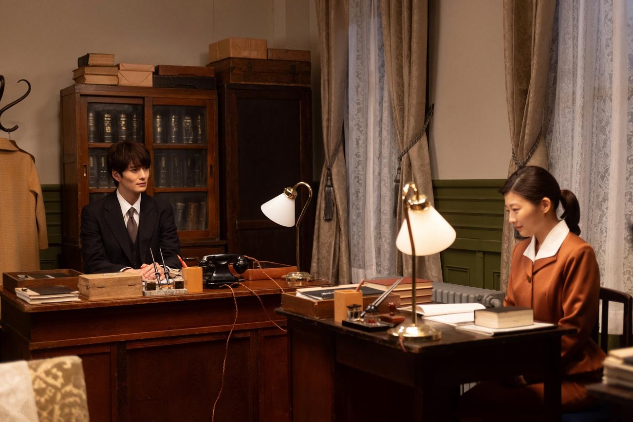 NHK連続テレビ小説「虎に翼」の1場面（C）NHK