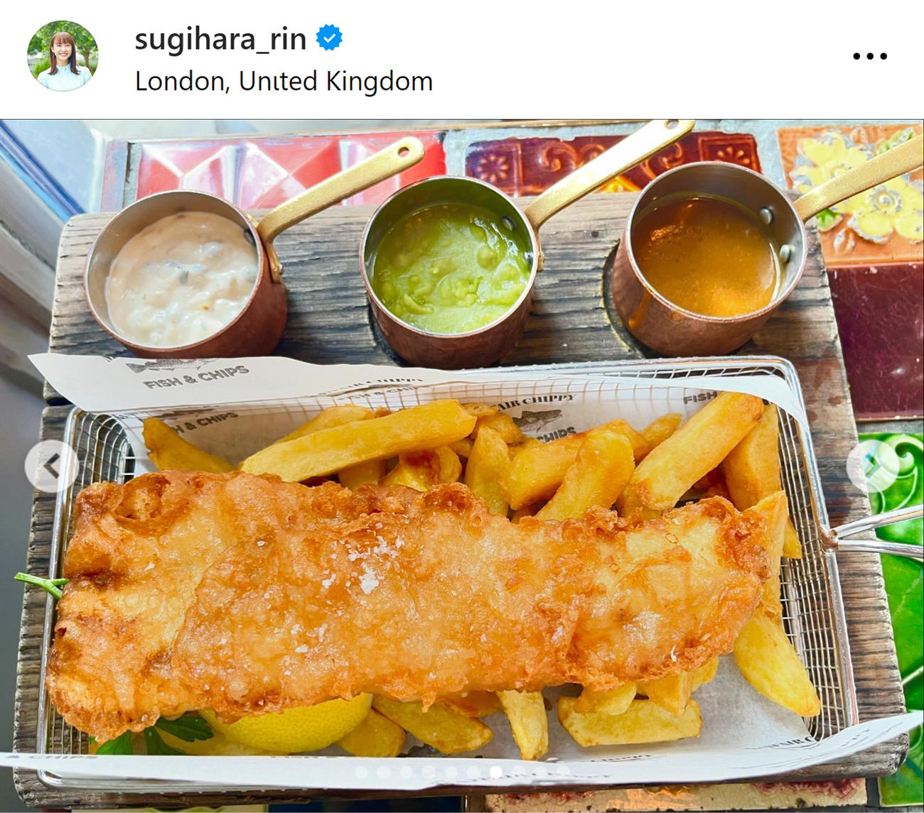 日テレ杉原凜アナのインスタグラムから