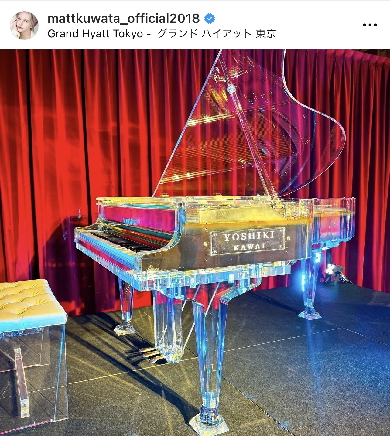 Matt Roseのインスタグラムから