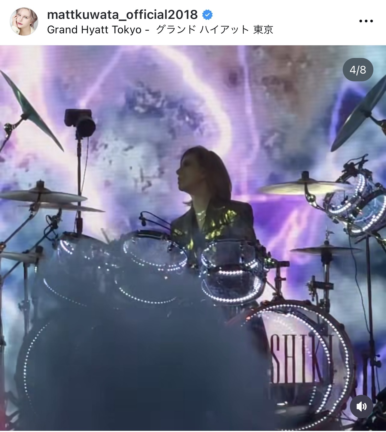 Matt Roseのインスタグラムから