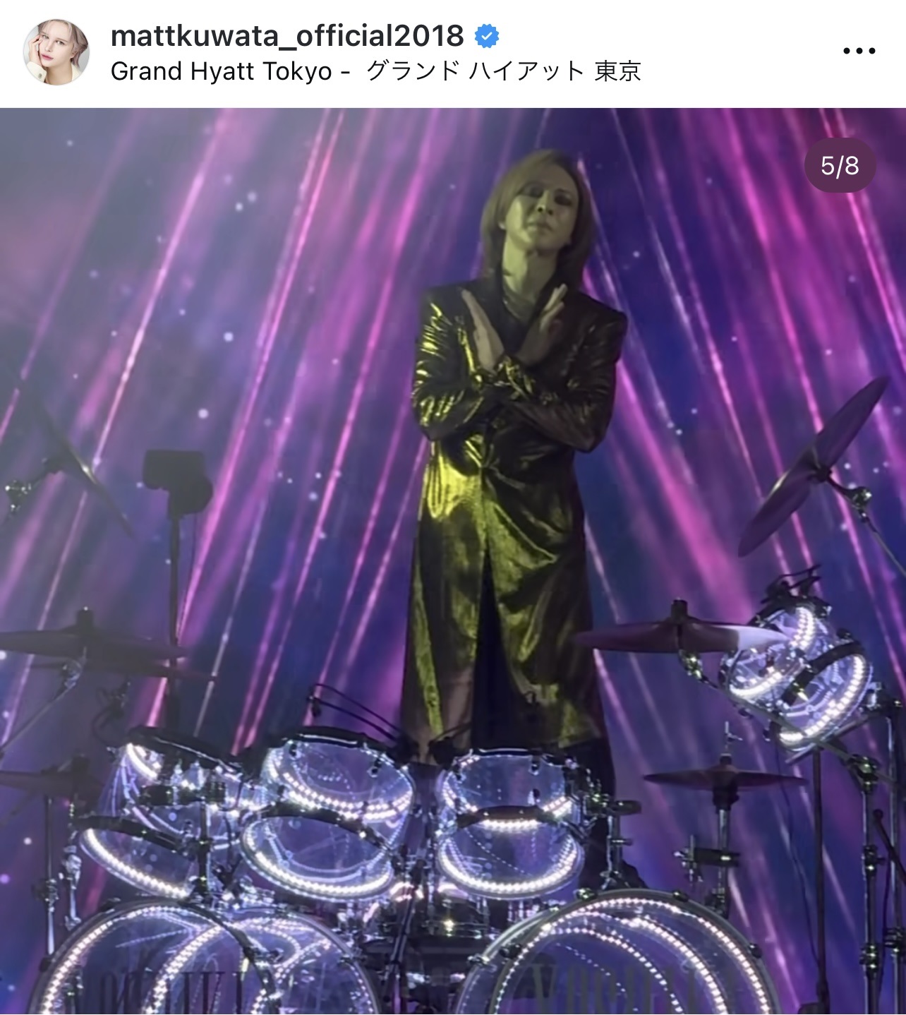 Matt Roseのインスタグラムから