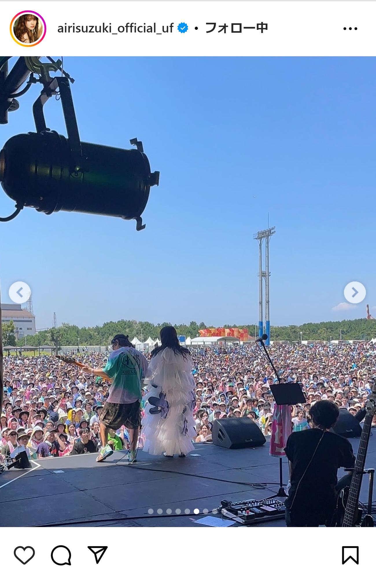 鈴木愛理のインスタグラムから