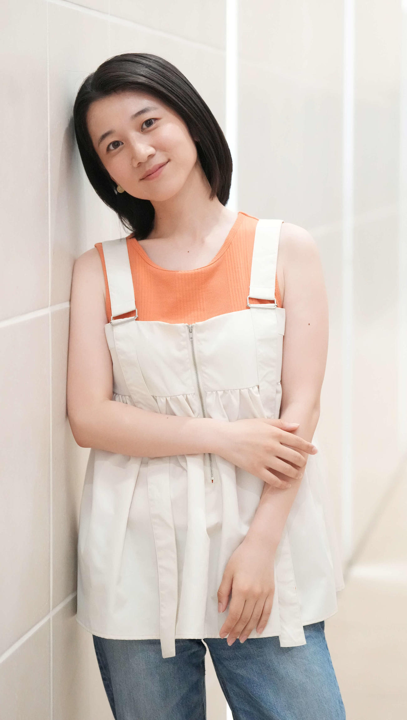 5年ぶりの舞台「私を殺して」に出演する太田唯（撮影・小沢裕）