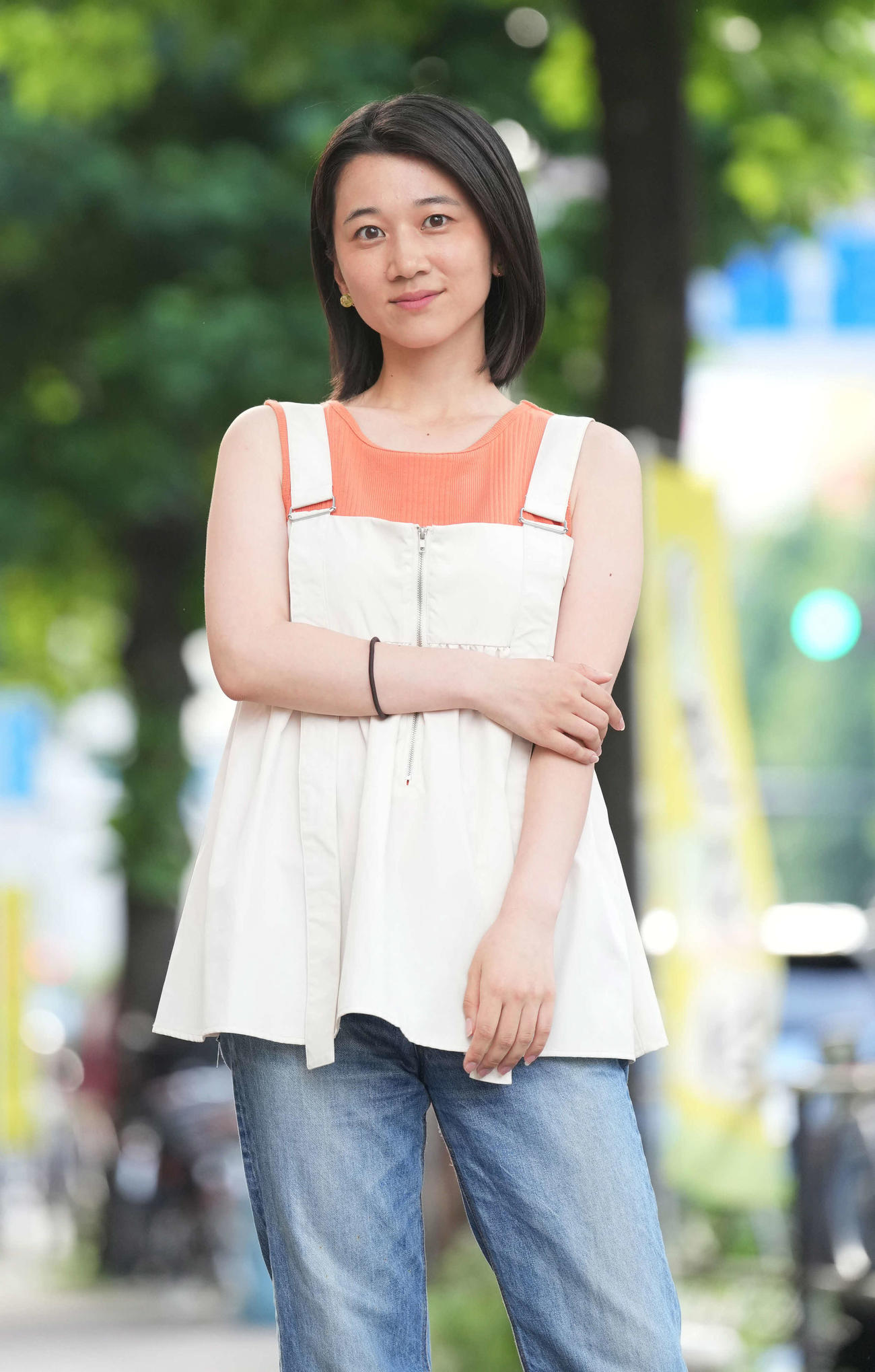 5年ぶりの舞台「私を殺して」に出演する太田唯（撮影・小沢裕）