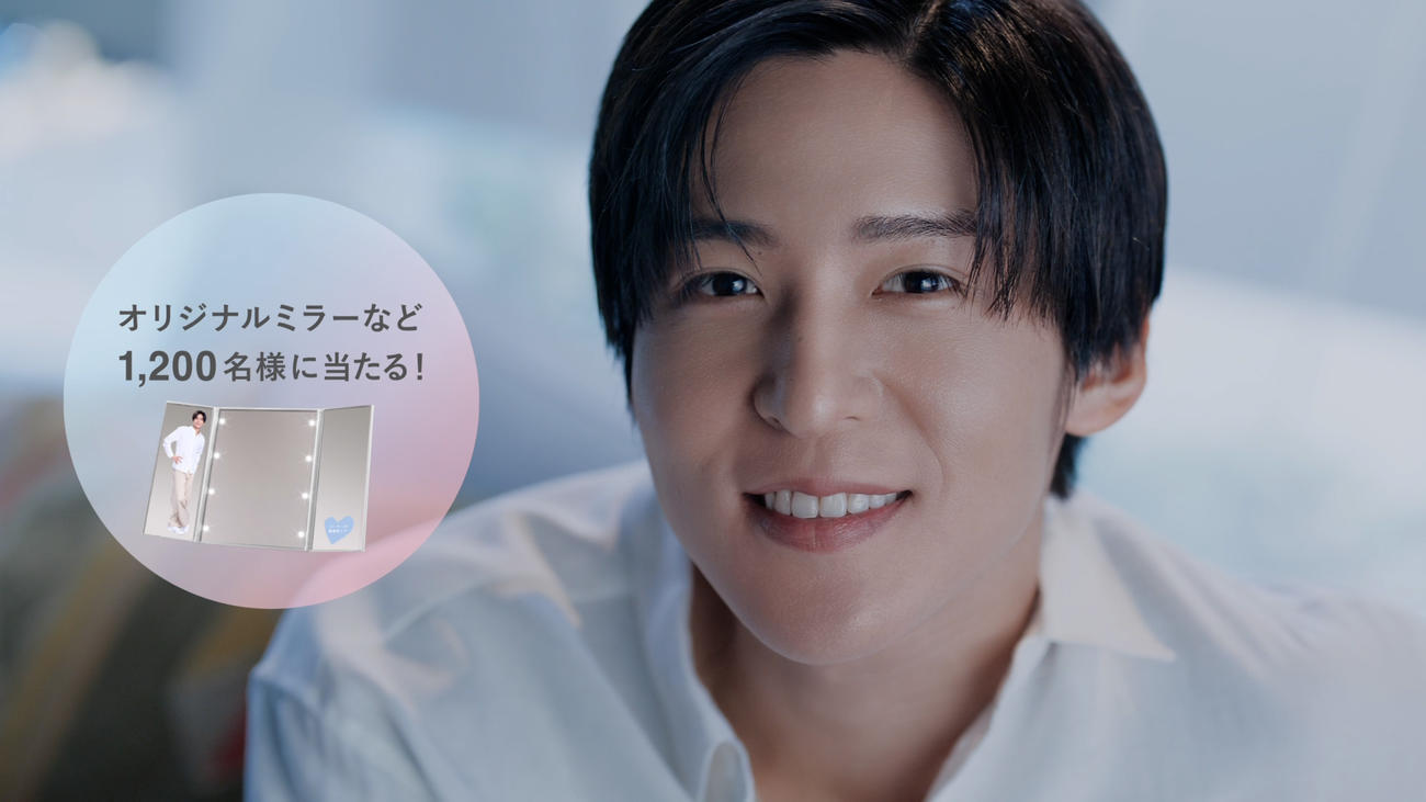 「コーセーの敏感肌ケアキャンペーン」新CMに出演するSnow Man目黒蓮