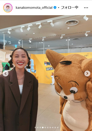 百田夏菜子のインスタグラムから