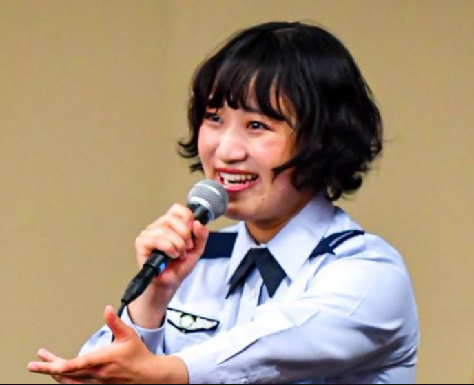 森田早貴3等空曹のXから