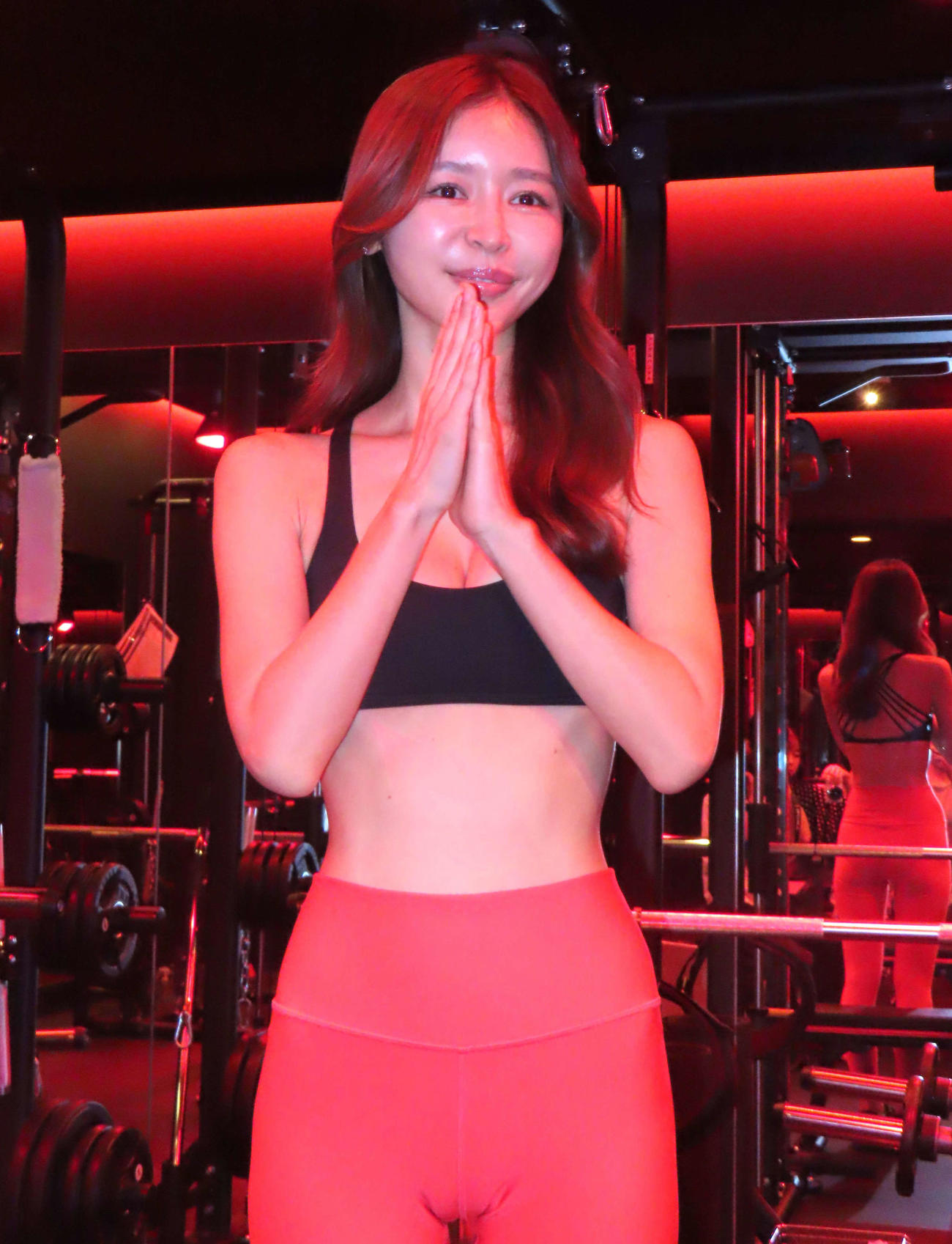 「REDY’S GYM」とのコラボレーション企画お披露目取材会に登壇した加治ひとみ