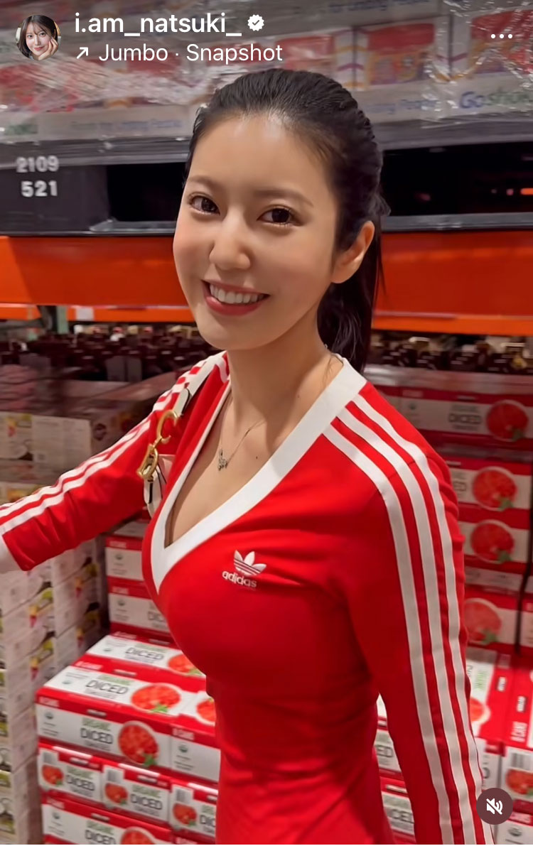 阿部なつきのインスタグラムから