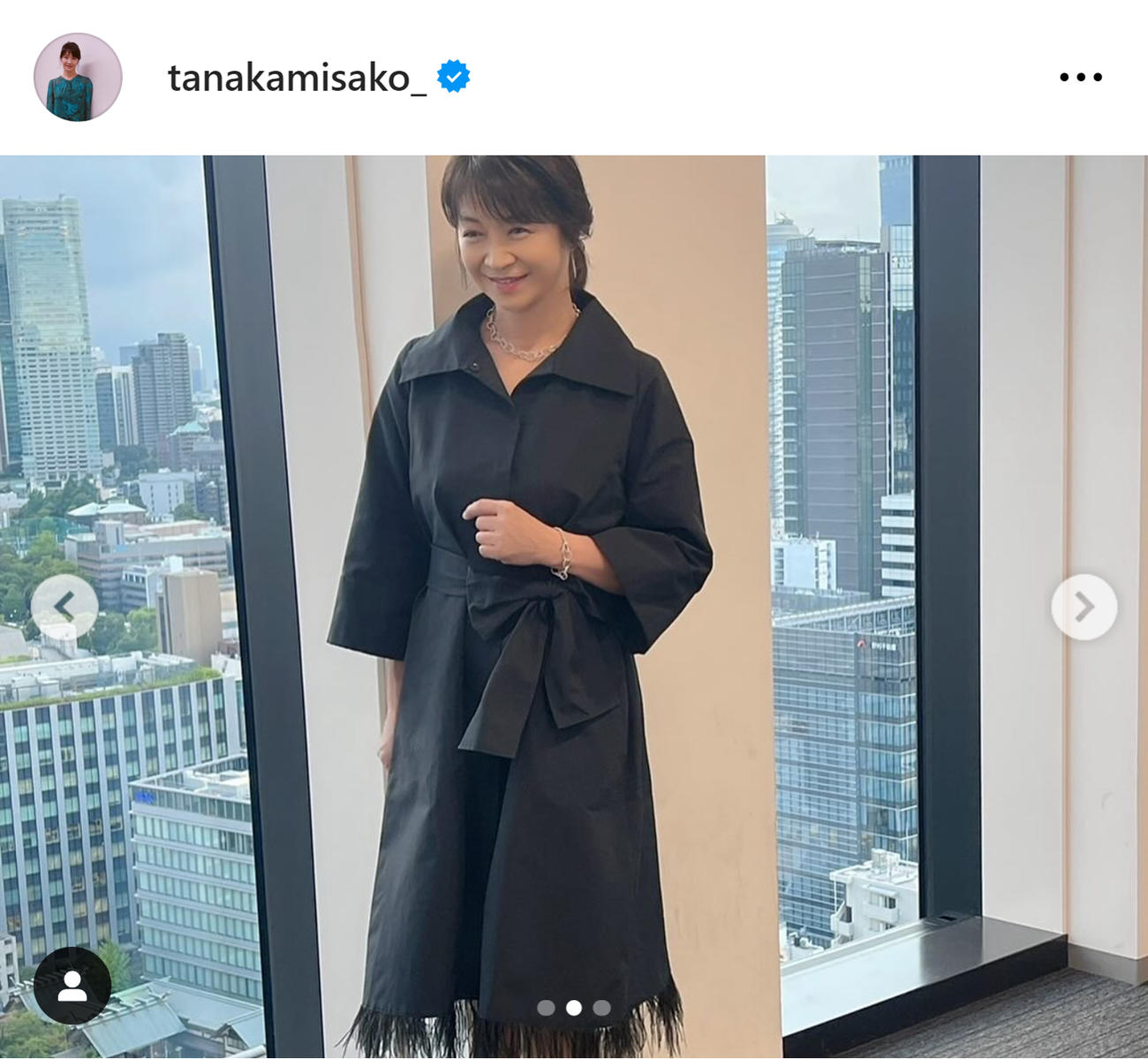 田中美佐子のインスタグラムから