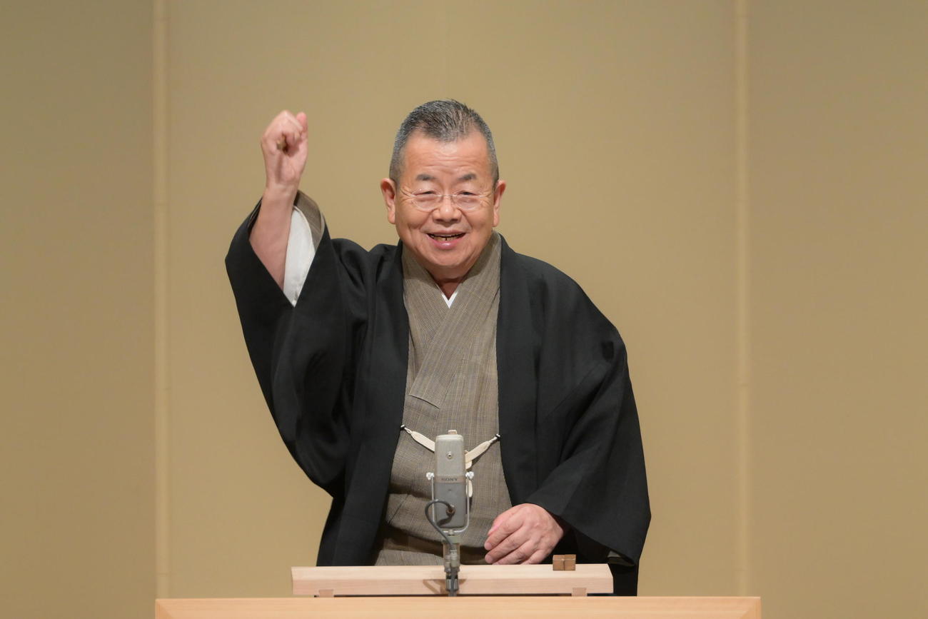 8月8日恒例の独演会をなんばグランド花月で行った桂文珍