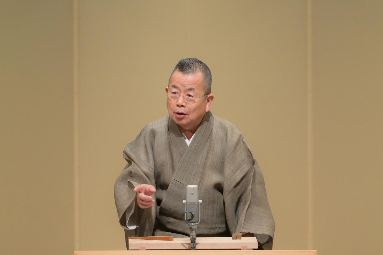 8月8日恒例の独演会をなんばグランド花月で行った桂文珍