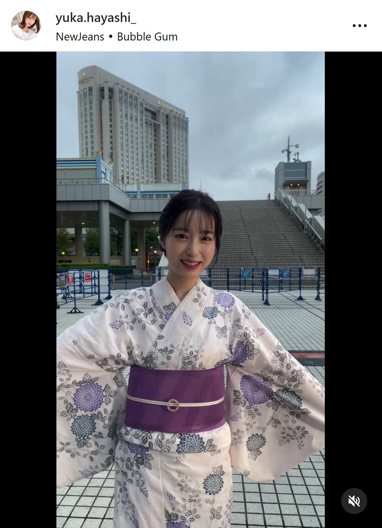 林佑香のインスタグラムから