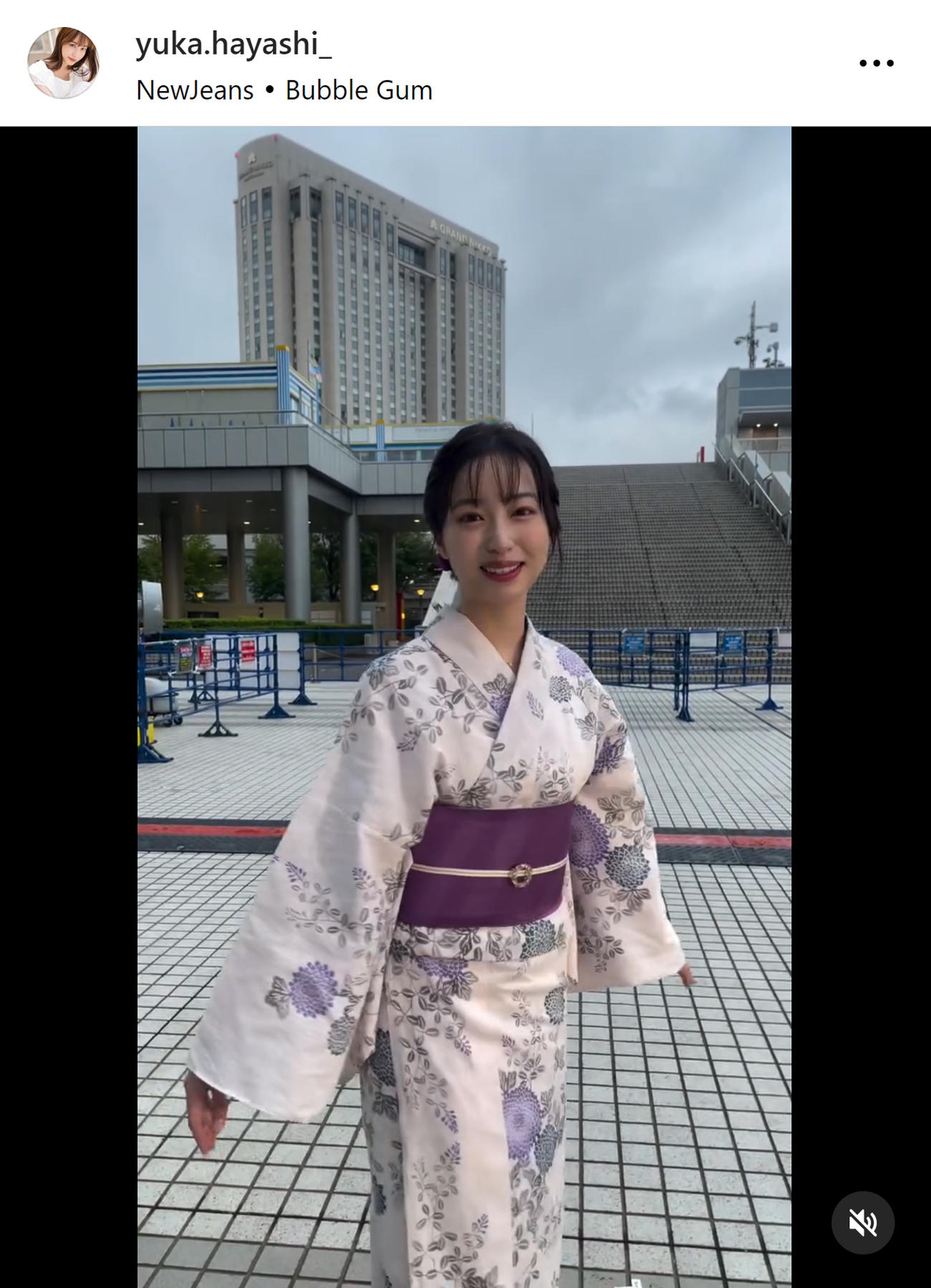 林佑香のインスタグラムから
