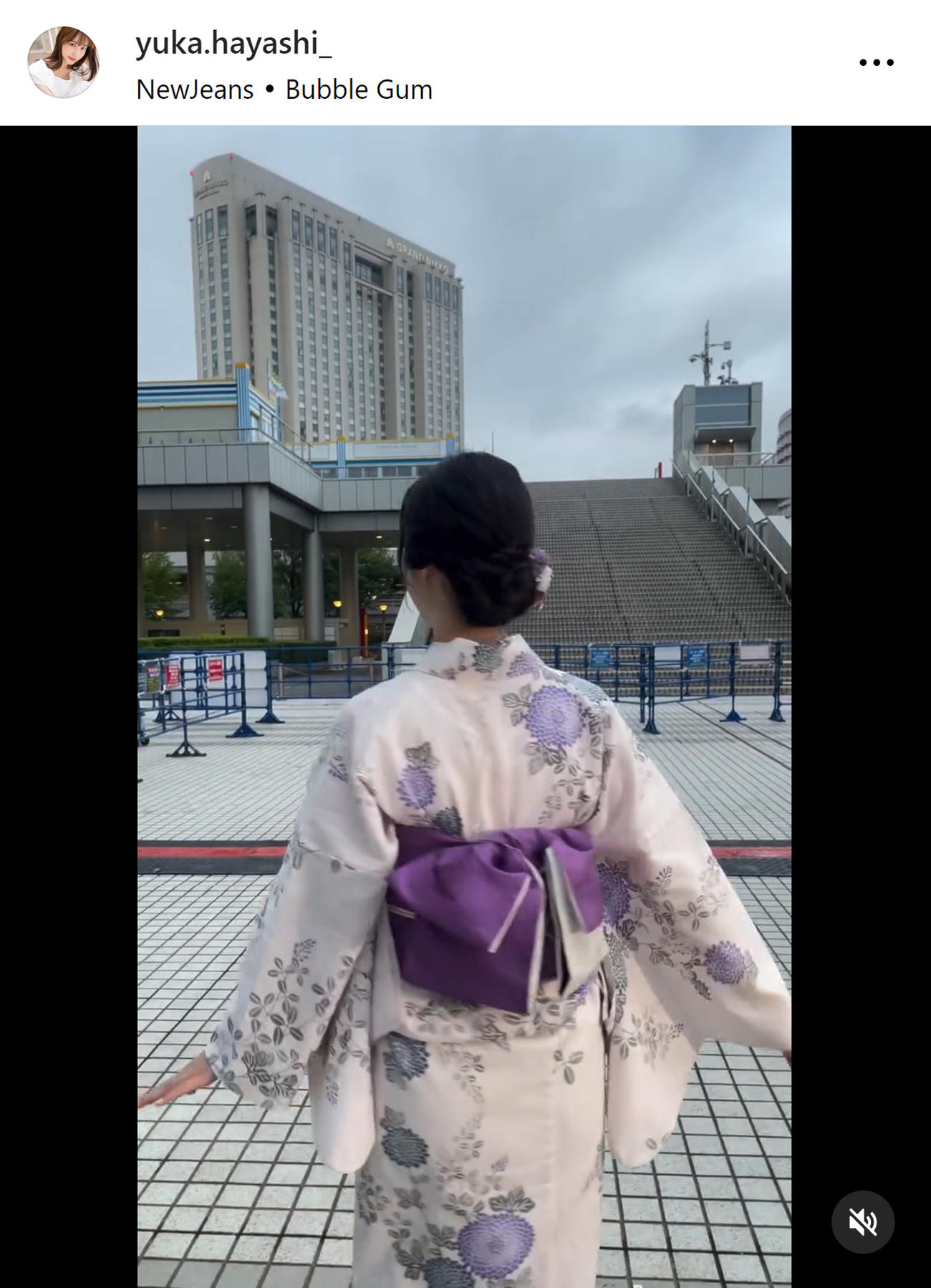 林佑香のインスタグラムから
