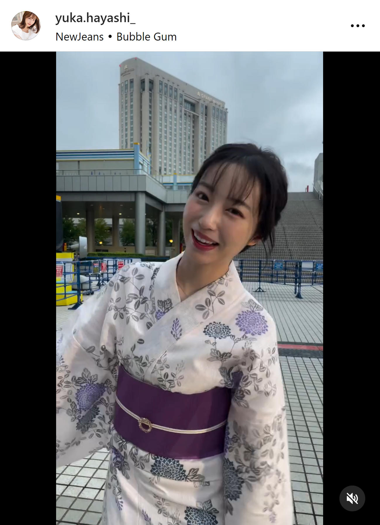 林佑香のインスタグラムから