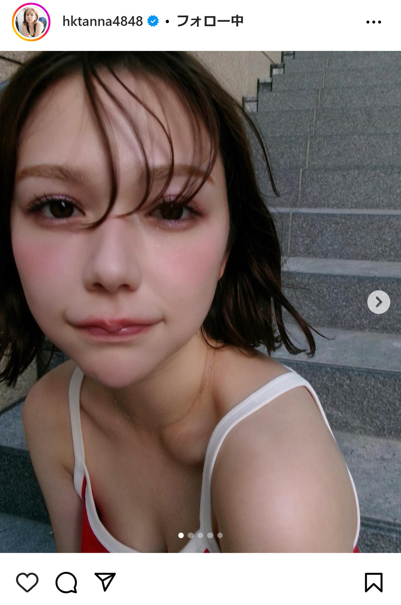村重杏奈のインスタグラムから