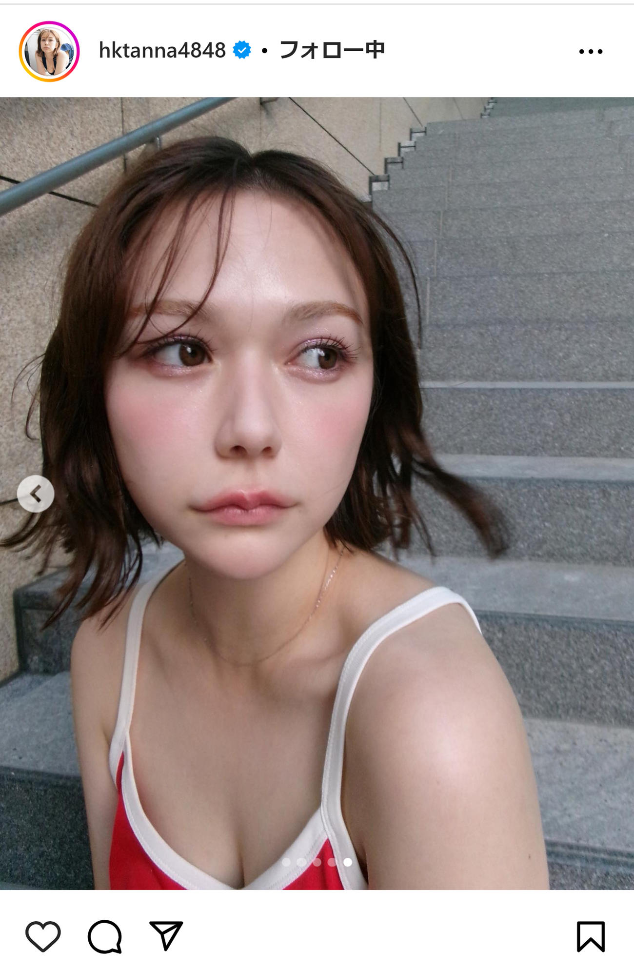 村重杏奈のインスタグラムから