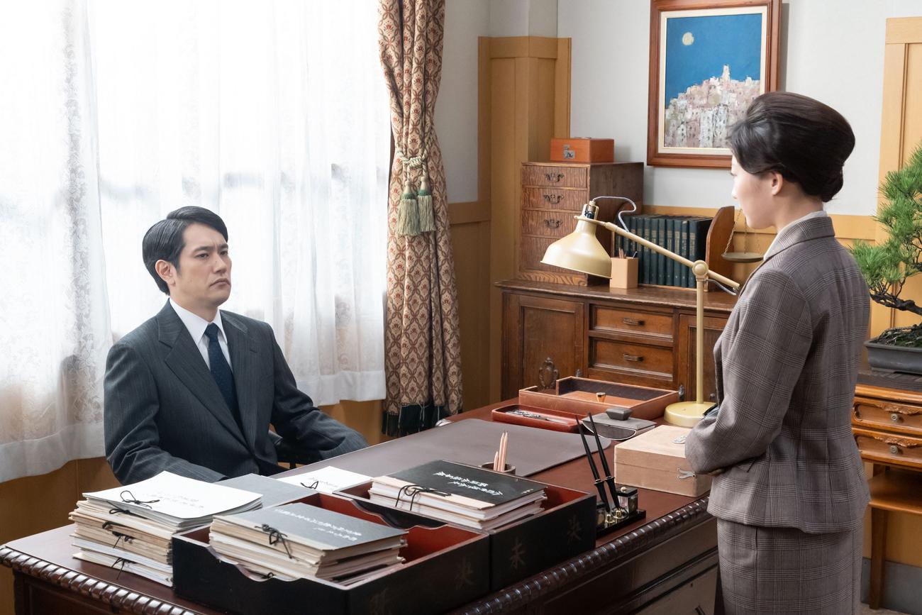 NHK連続テレビ小説「虎に翼」の1場面（C）NHK