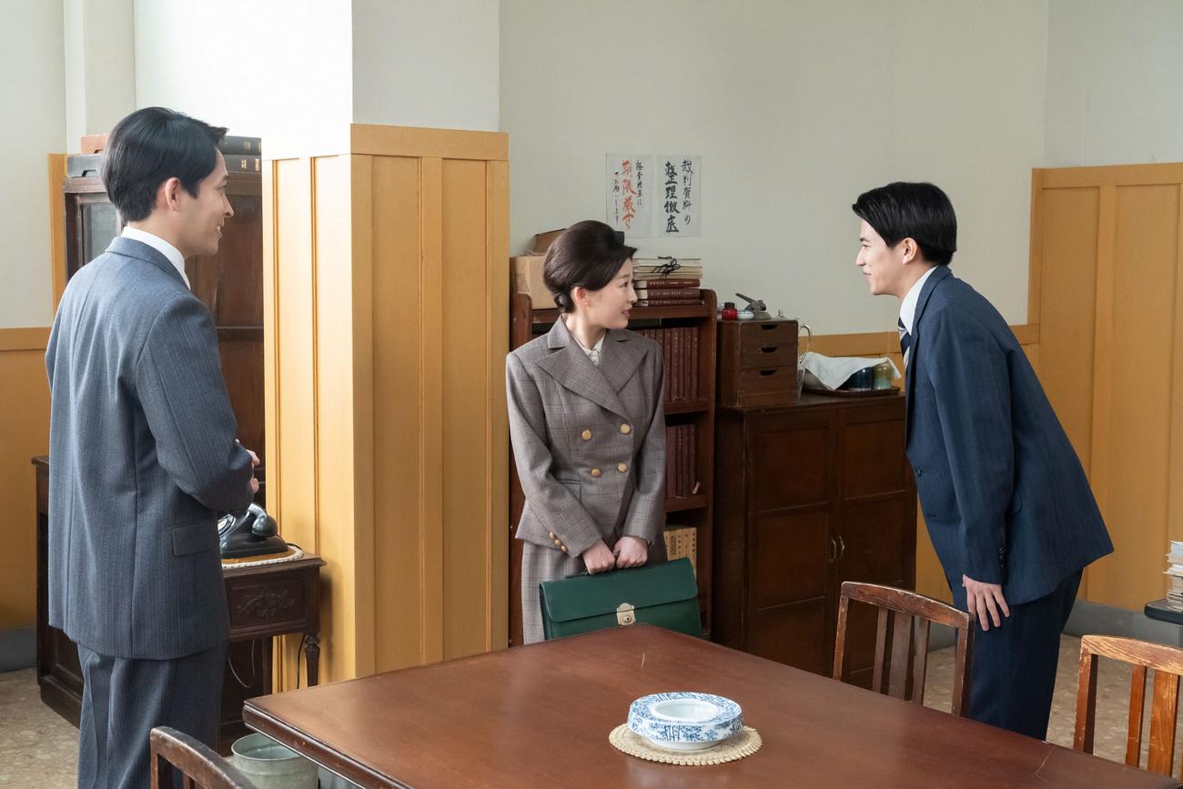 NHK連続テレビ小説「虎に翼」の1場面（C）NHK