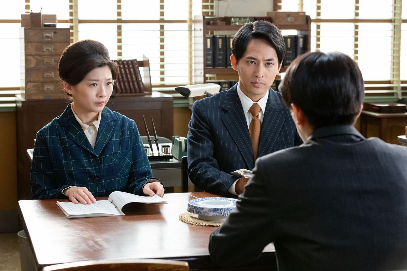 NHK連続テレビ小説「虎に翼」の1場面（C）NHK