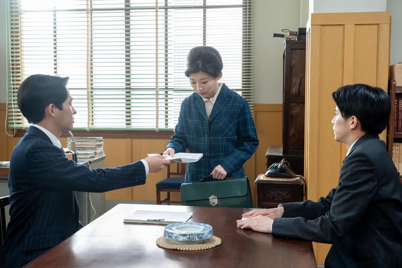 NHK連続テレビ小説「虎に翼」の1場面（C）NHK