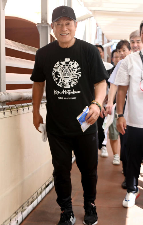 きょう神宮花火　マツケンサンバ２で登場の松平健「皆さんに笑顔になっていただきたい」