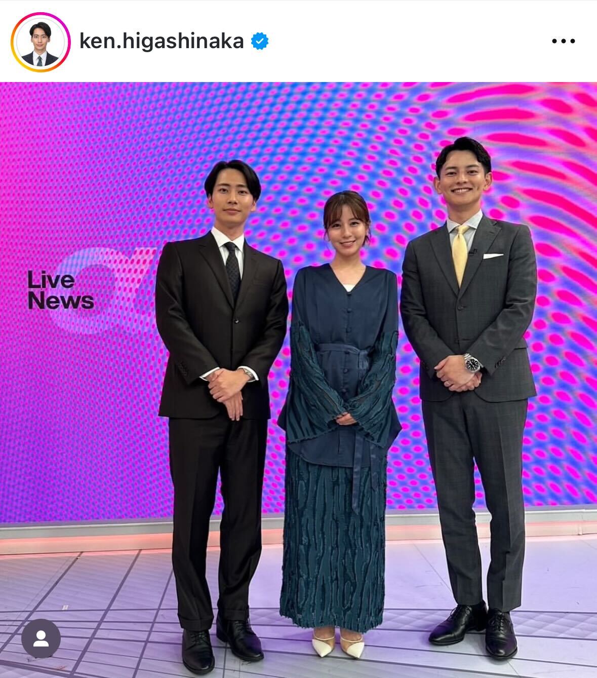 東中健のインスタグラムから