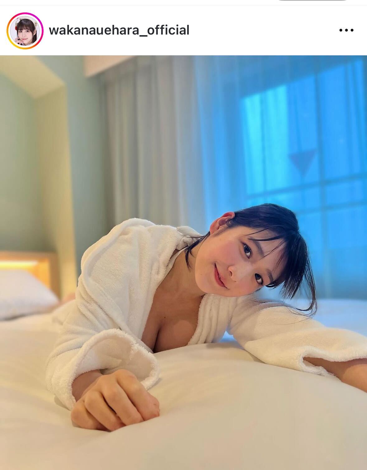 上原わかなのインスタグラムから
