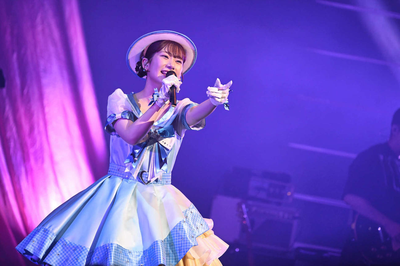 文京シビックホールで2度目のワンマンライブを開催した岡咲美保