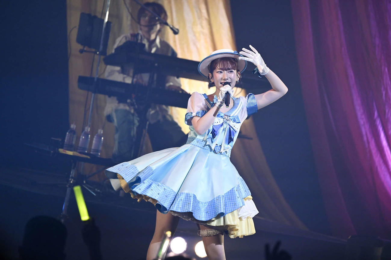文京シビックホールで2度目のワンマンライブを開催した岡咲美保