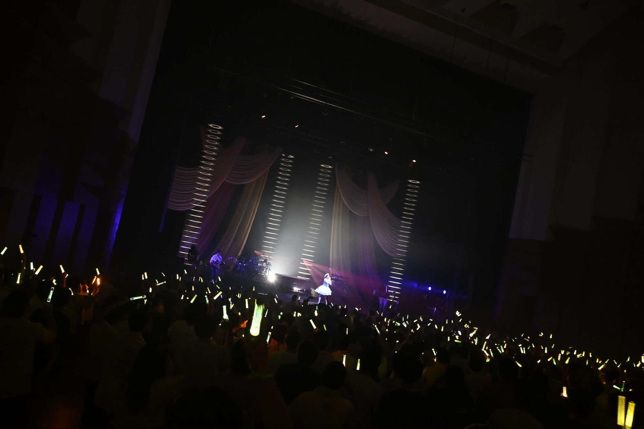 文京シビックホールで2度目のワンマンライブを開催した岡咲美保