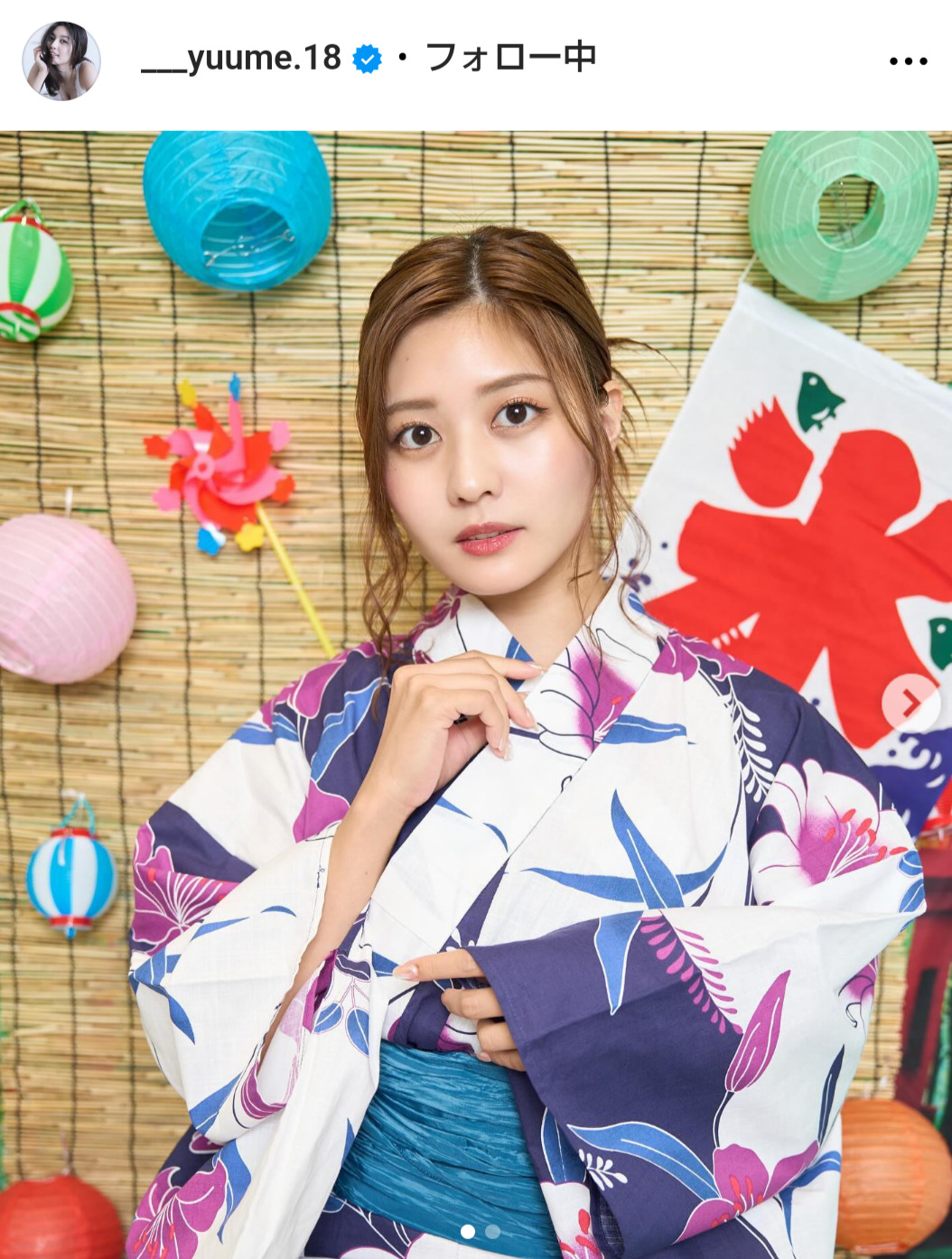 林ゆめのインスタグラムから