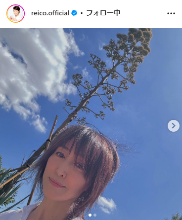 高島礼子のインスタグラムから