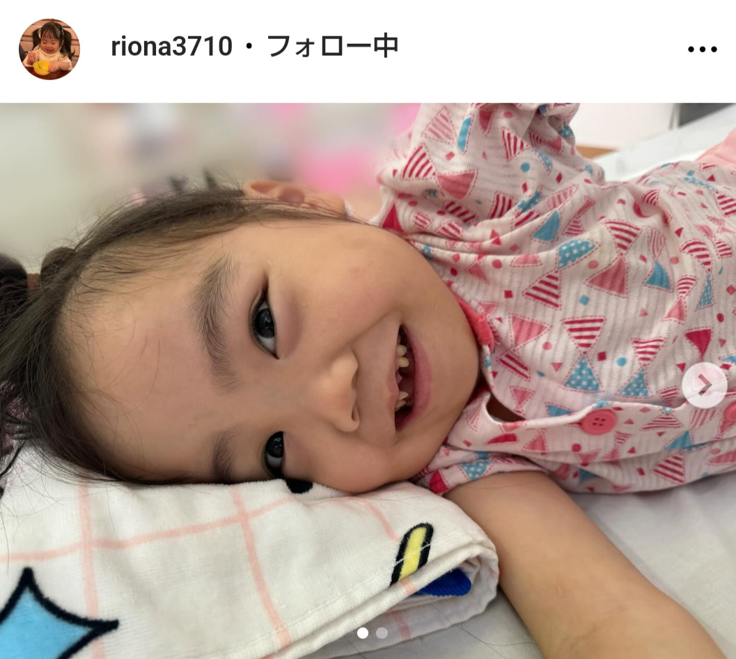 りおなちゃんのインスタグラムからから