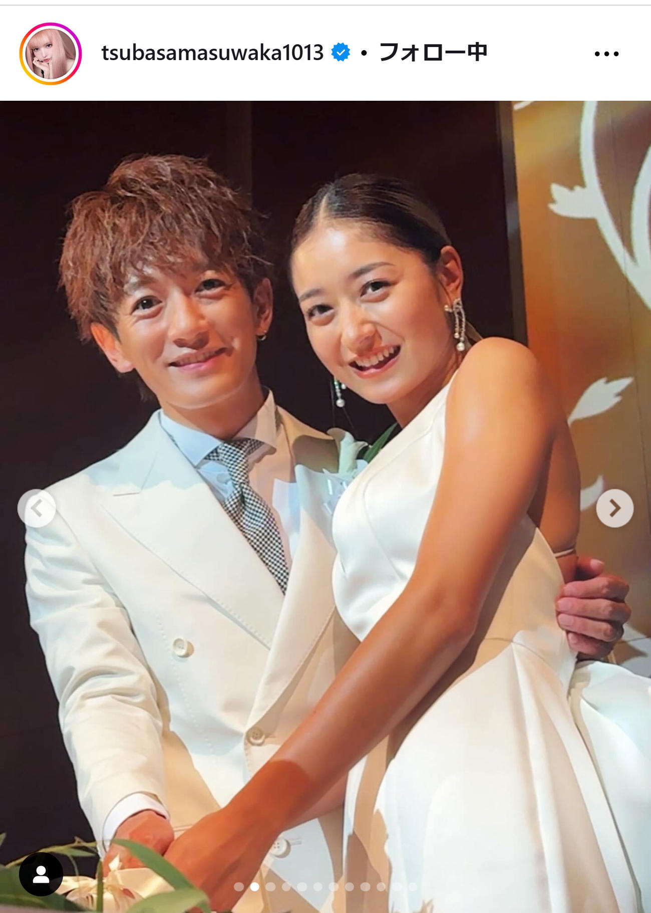 益若つばさのインスタグラムから