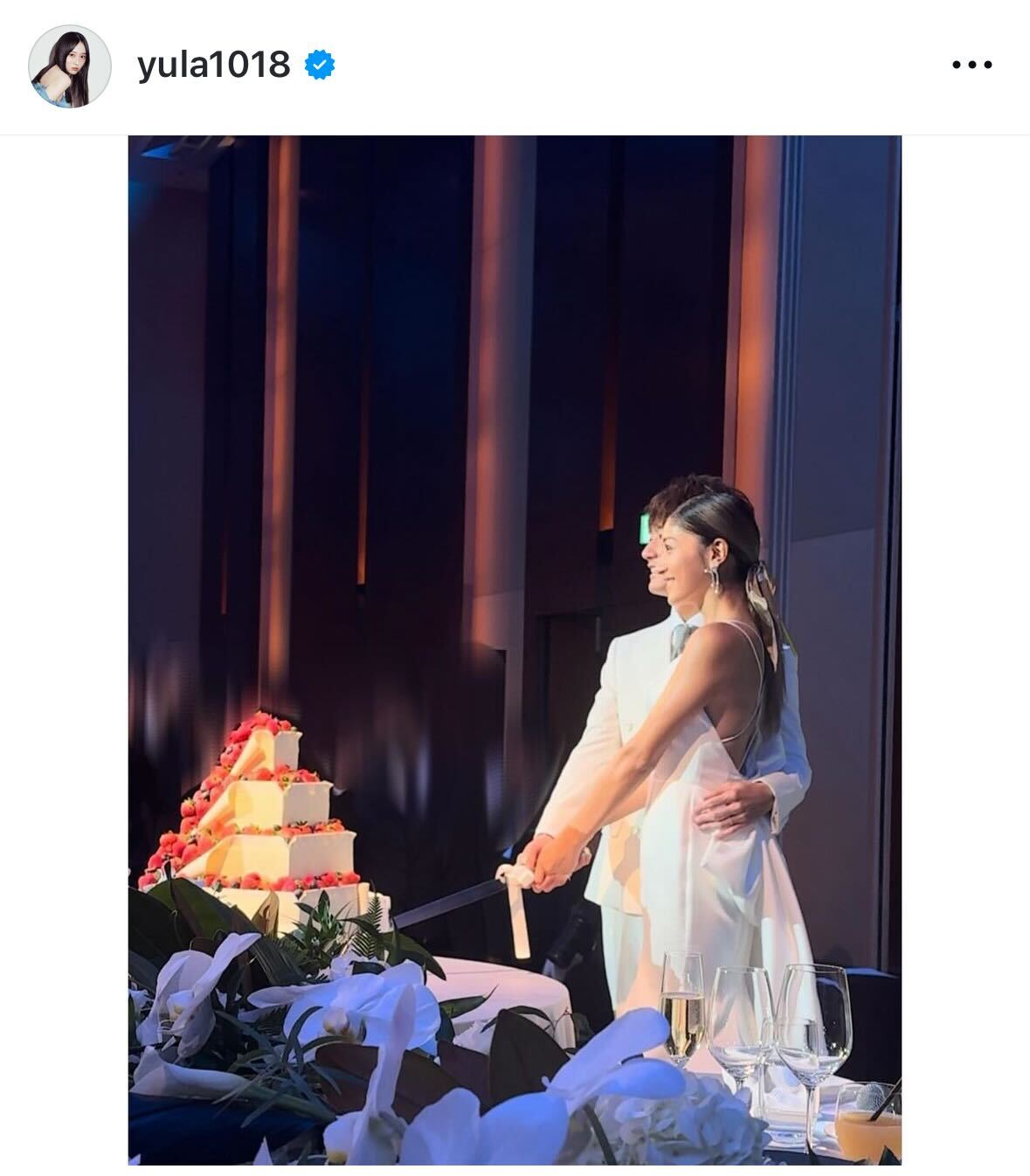 越智ゆらののインスタグラムから