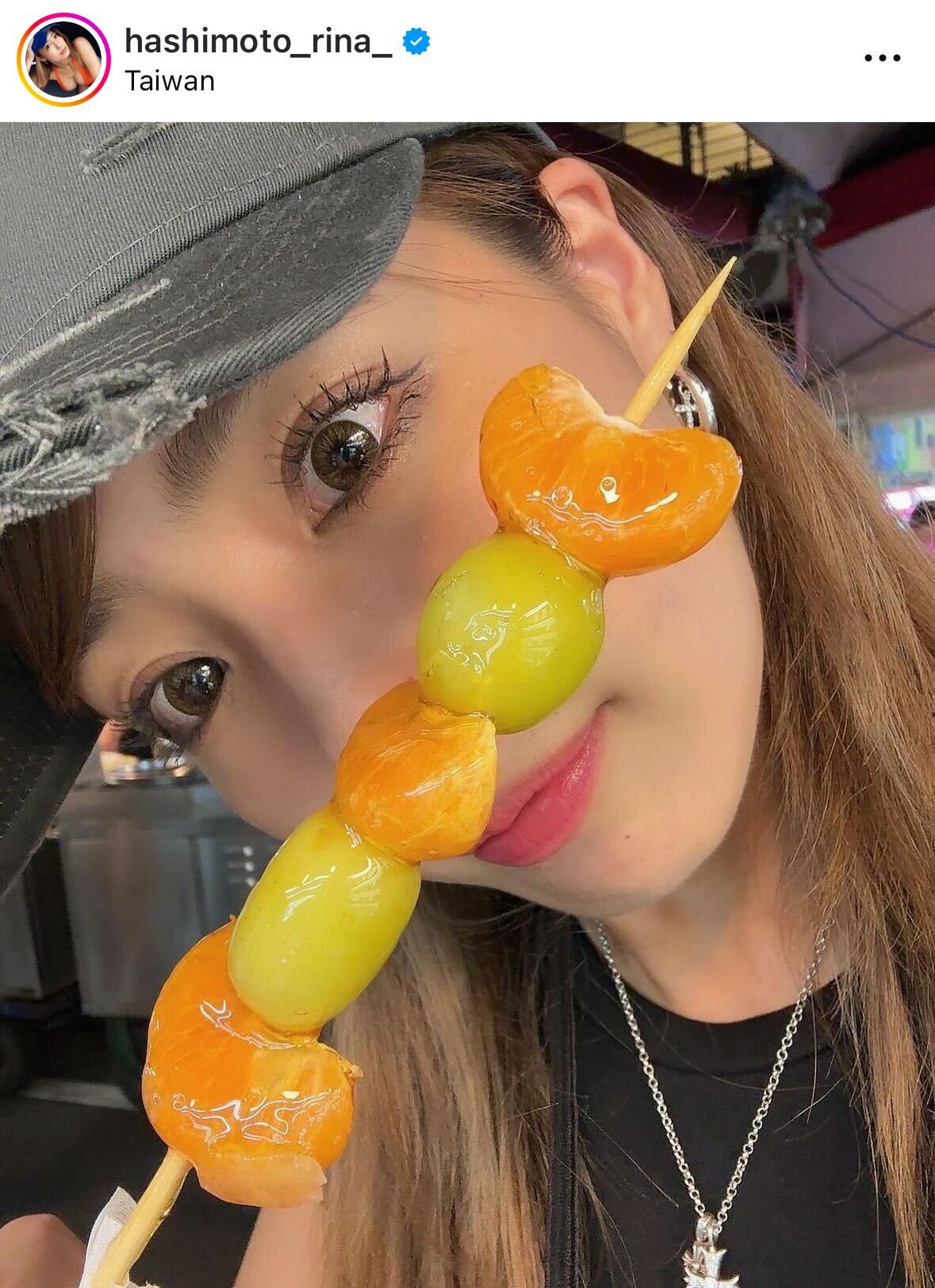 橋本梨菜のインスタグラムから