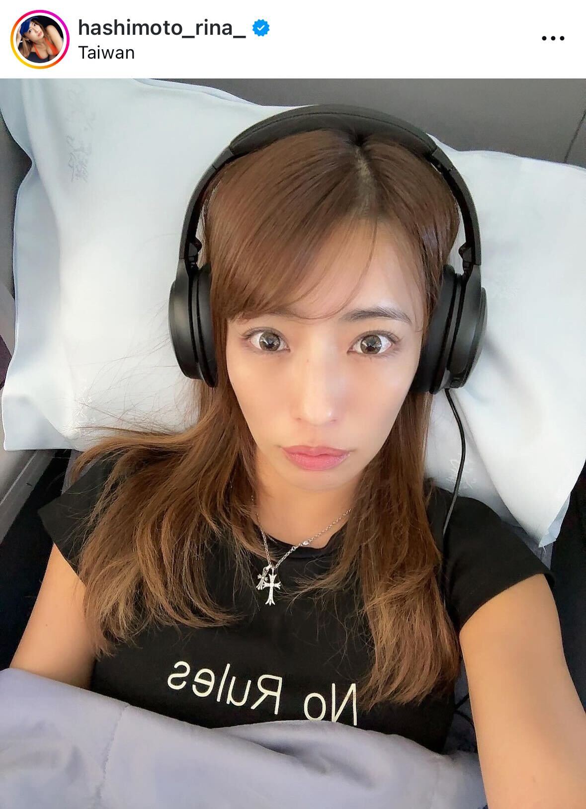 橋本梨菜のインスタグラムから